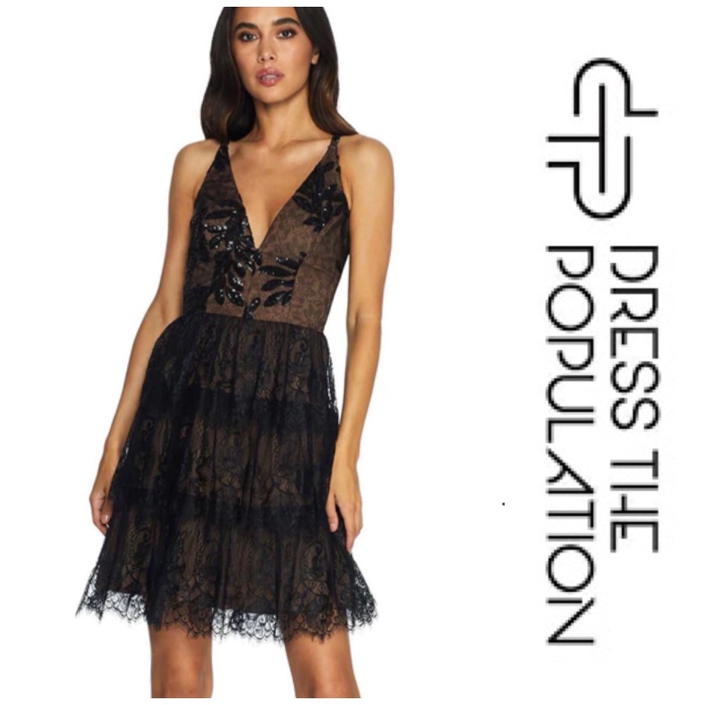 Dress The Population Nellie dress